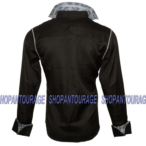 English Heroes EHW109B L/S Button Down Shirt - Picture 3 of 4